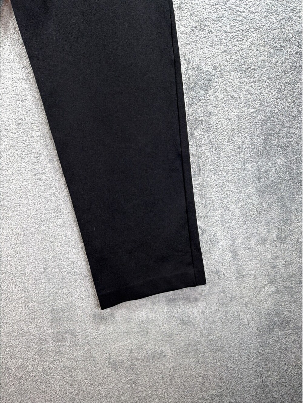 LOFT Women's Black Pull-On Pants Size Large Stretch Ponte Ankle Trousers - Picture 12 of 15
